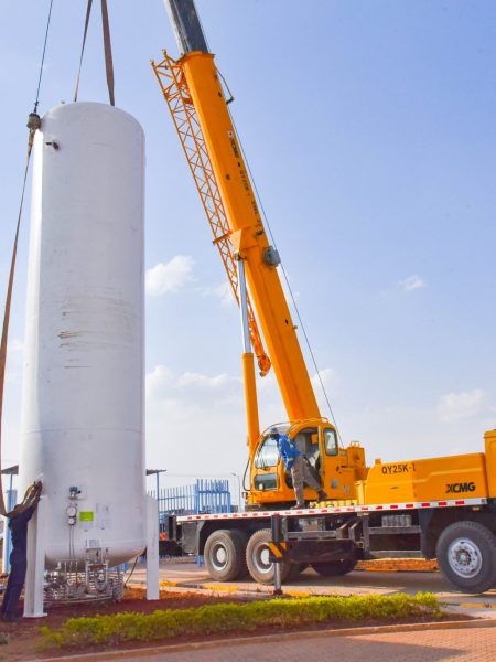 KUTRRH 20 THOUSAND LITER oxygen tank