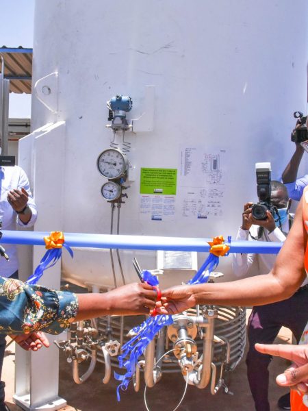 KUTRRH Commissions Oxygen Tank