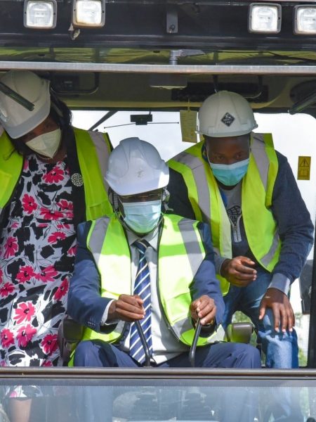 Ground Breaking at KUTRRH by president uhuru