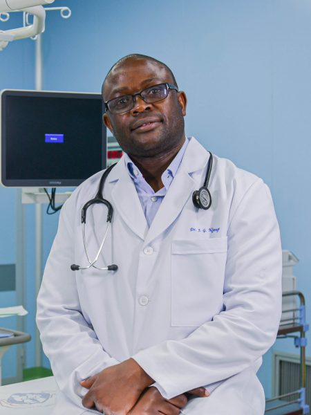 Dr. Isaac Adembesa – HOD Anaesthesia and Critical Care