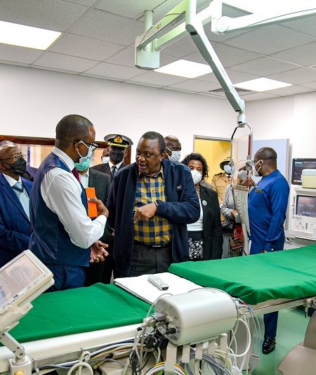 The Official Opening Of KUTRRH Cath Lab By President Uhuru