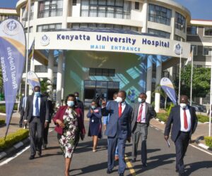 CS Kagwe visit to KUTRRH