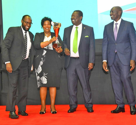 KUTRRH Awarded the 3rd Best-Performing State Corporation