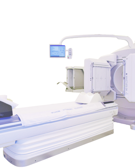 Image of a Spect CT scan machine