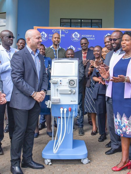 In August, KUTRRH officially unveiled 20 new advanced dialysis machines.