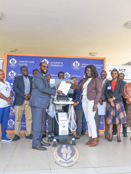 KUTRRH receives an ultrasound machine