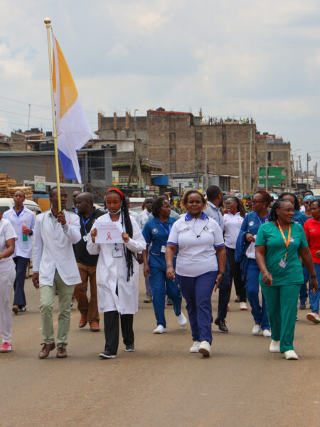 KUTRRH BREAST CANCER AWARENESS WALK AND FREE SCREENING INITIATIVE