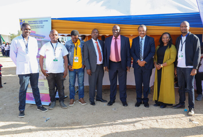 KUTRRH joins national leaders in a thanksgiving ceremony to honour Dr.ouma oluga