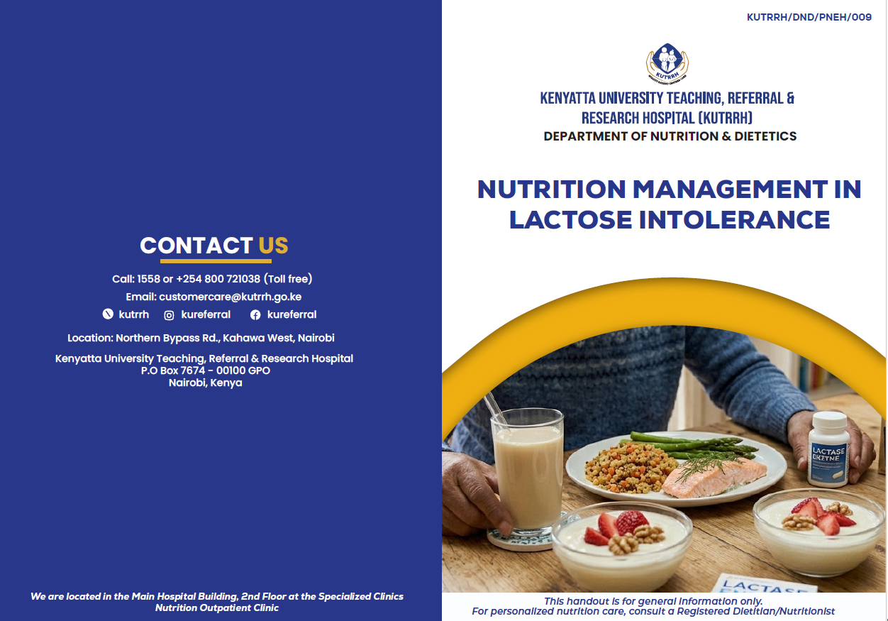 Nutrition management in lactose intolerance