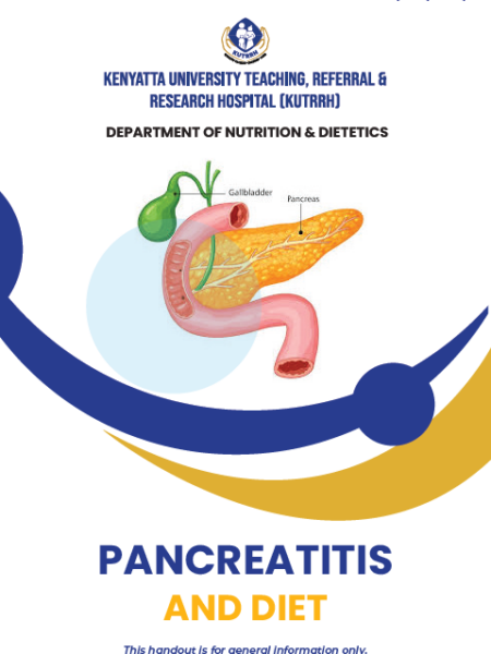 Pancreatitis and diet