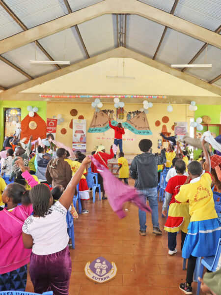KUTRRH staff visited Familia ya Ufariji Children's Home