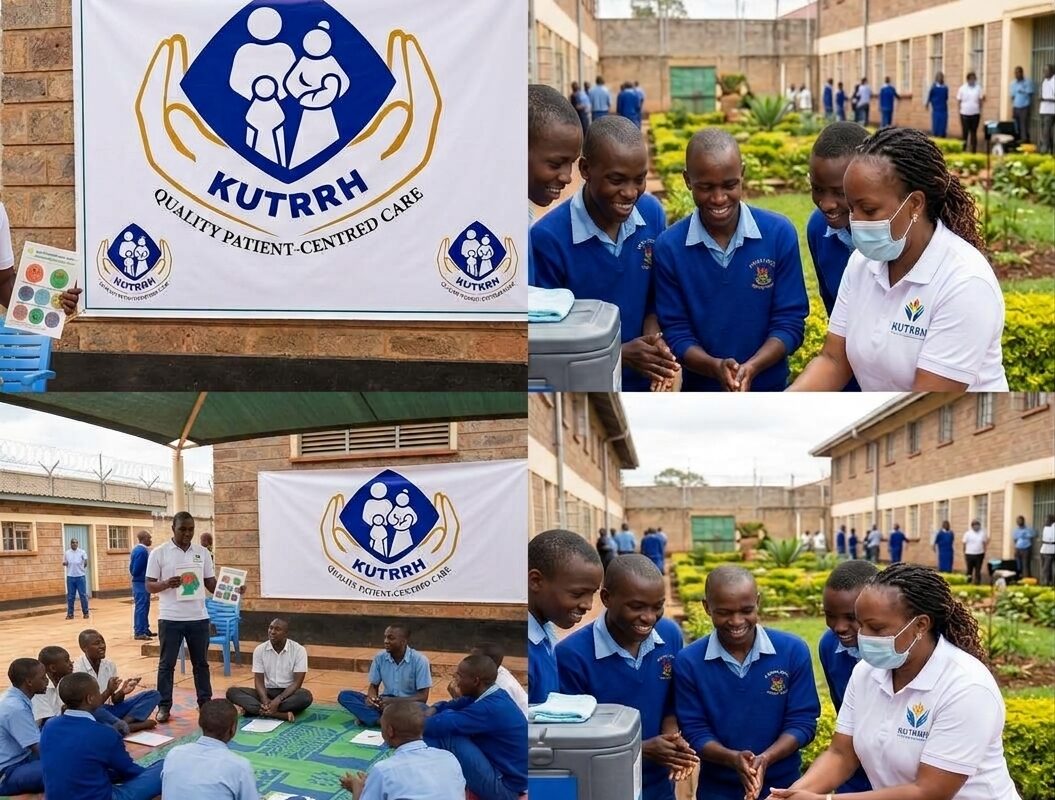 KUTRRH Kamiti Youth Correctional visit