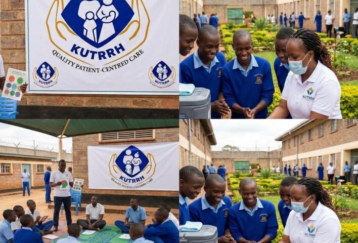 KUTRRH Kamiti Youth Correctional visit