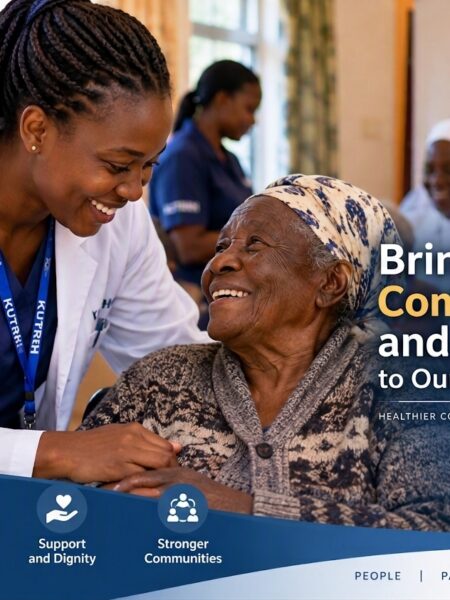 KUTRRH and Membley Technical College Partner to Support Elderly Residents at Little Sisters of the Poor Home